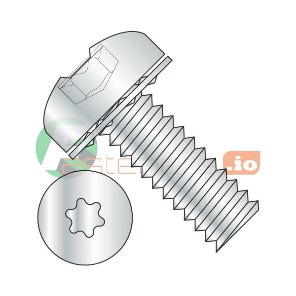 Newport Fasteners #4-40 x 1/2 in Torx Pan Machine Screw, Zinc Plated Steel, 5000 PK 729531 - main